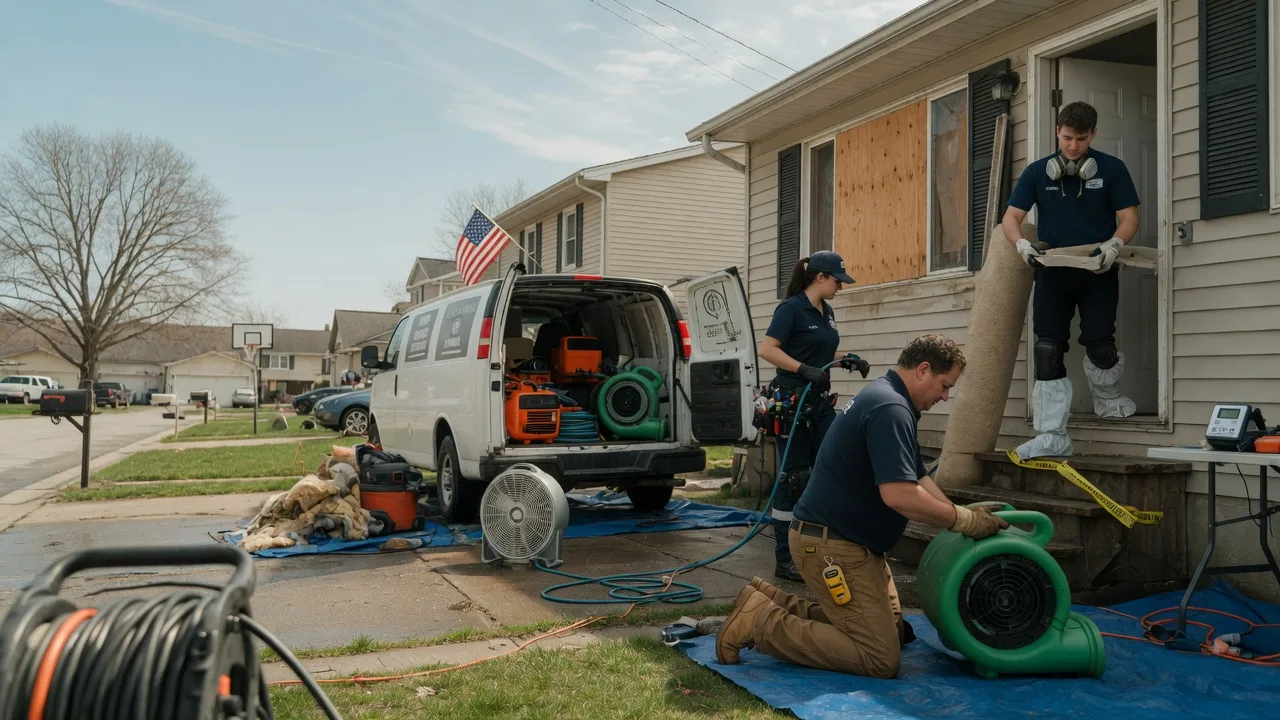 Water Damage Restoration in White Deer, PA near me